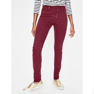 Boden Mayfair Modern Skinny Pant in Maroon Sz 4R
